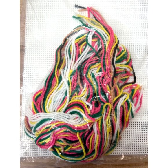 Troll Doll Needlepoint Kit With Yarn & Instructions - Picture 3 of 3